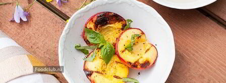 персики на гриле. Шаг 7