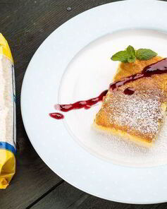 Рисовый пудинг с изюмом