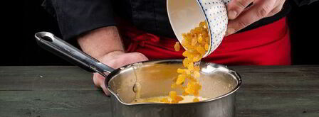 рисовый пудинг с изюмом. Шаг 5