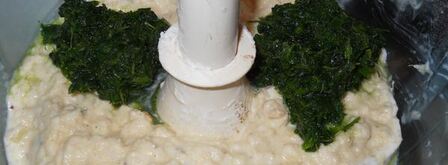 рыбный пудинг со шпинатом под соусом. Шаг 6