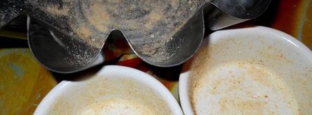 рыбный пудинг со шпинатом под соусом. Шаг 7