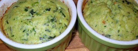 рыбный пудинг со шпинатом под соусом. Шаг 10