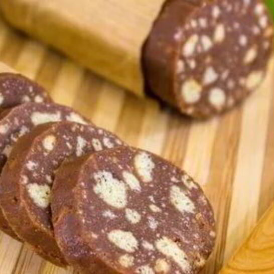 Рецепт шоколадной колбаски