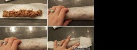 шоколадная колбаска. Шаг 7