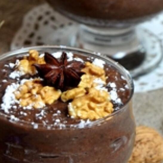 Рецепт шоколадная паста с грецкими орехами