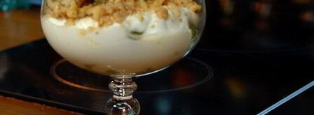 слим десерт из винограда, маскарпоне и грецких орехов. Шаг 4