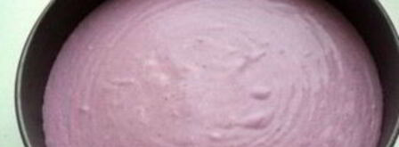 черничное суфле для торта. Шаг 3