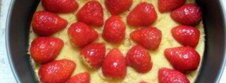 клубничный торт-суфле поцелуй. Шаг 9