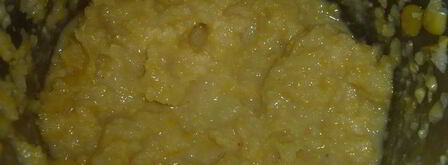 кукурузное суфле с брокколи и помидорами. Шаг 2