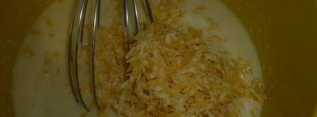 кукурузное суфле с брокколи и помидорами. Шаг 4