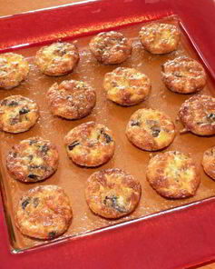 Мини-суфле из шампиньонов