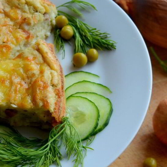 Рецепт рисовое суфле с мясом