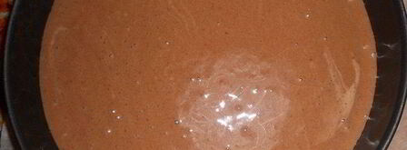 шоколадный кухэ с нежнейшим вишневым кремовым суфле. Шаг 5