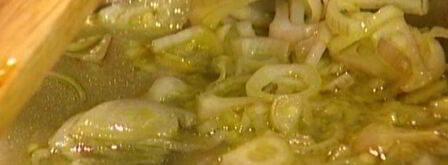 сливочное суфле с зеленым луком и тимьяном. Шаг 5