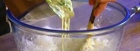 сливочное суфле с зеленым луком и тимьяном. Шаг 10