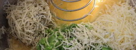 суфле из брокколи и двух видов сыра. Шаг 4