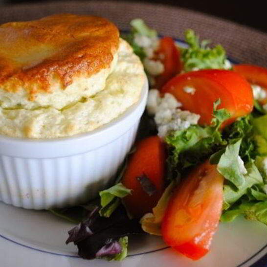 Рецепт суфле из голубого сыра