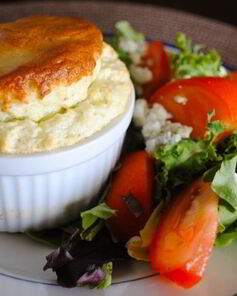 Суфле из голубого сыра