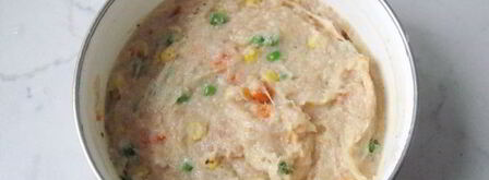 суфле из курицы с овощами. Шаг 8