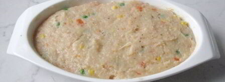 суфле из курицы с овощами. Шаг 9