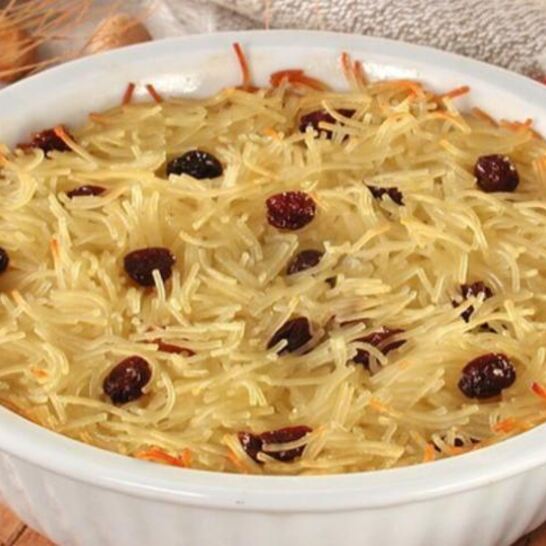 Рецепт суфле из лапши с миндалем и медом