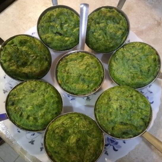 Рецепт суфле из шпината и моркови