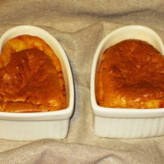 Рецепт сырное суфле горячие сердца