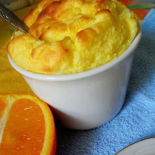 Рецепт цитрусовое суфле с апельсином