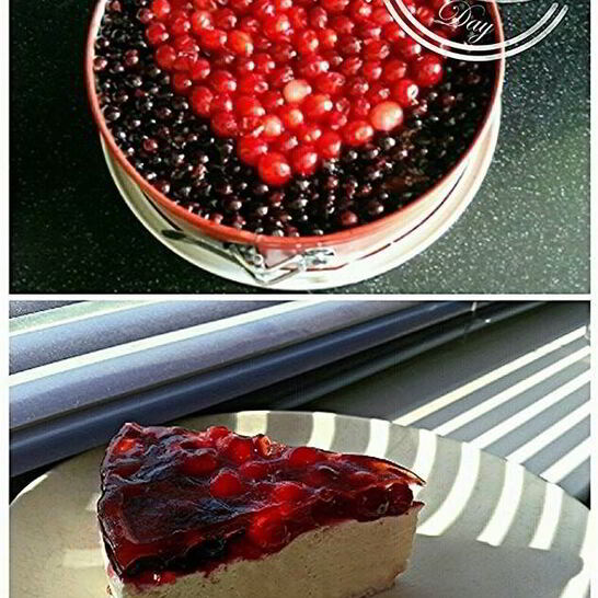 Рецепт творожно-медовое суфле с ягодами