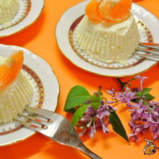 Рецепт творожно-яблочное суфле