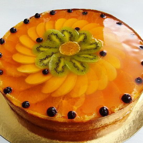 Рецепт творожное суфле с фруктами