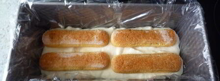 изысканный тирамису с яйчным ликером. Шаг 4