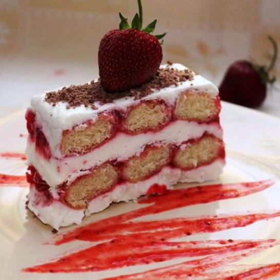 Рецепт клубничный тирамису