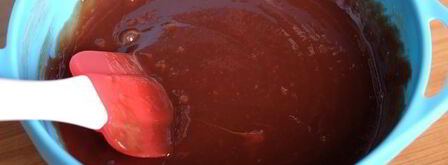 трюфели с абрикосовым пюре, курагой и ромом. Шаг 5