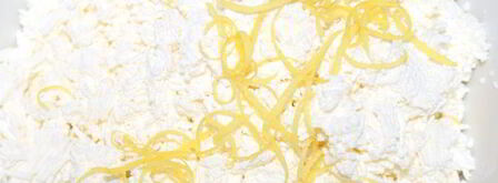 творожный десерт с клубничным соусом. Шаг 2