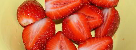 творожный десерт с клубничным соусом. Шаг 6