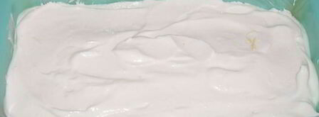 творожный десерт с клубничным соусом. Шаг 8