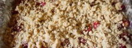 вишневый крамбл. Шаг 4