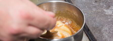 яблоко, запеченное с медом и орехами. Шаг 12