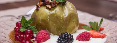 яблоко, запеченное с медом и орехами. Шаг 13