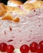 Запеченное ягодно-белковое облако