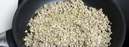 жареные семечки подсолнуха. Шаг 4