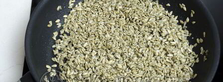 жареные семечки подсолнуха. Шаг 6