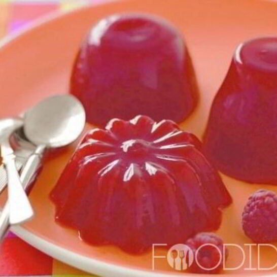 Рецепт желе из малины