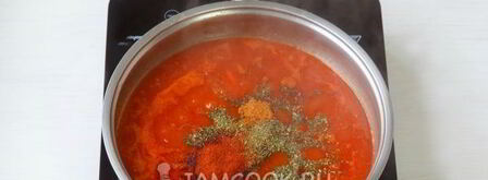 азу из индейки. Шаг 13