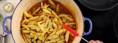 азу по-татарски. Шаг 4