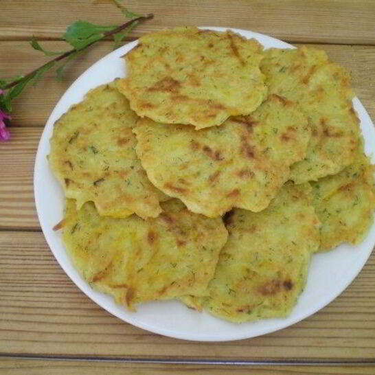 Рецепт драники из тыквы