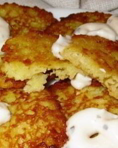 Драники с творогом