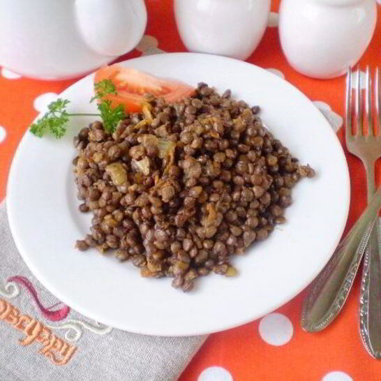 Рецепт гарнир из чечевицы