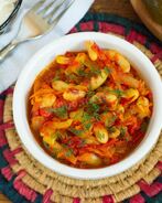 Гарнир из фасоли